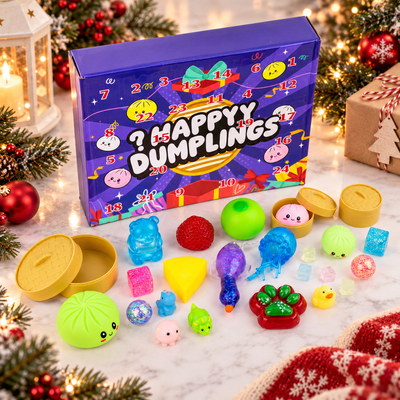 Årets store Squishy-kalender 2026 🎄✨