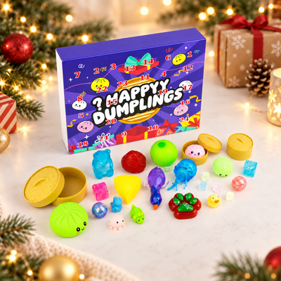 Årets store Squishy-kalender 2026 🎄✨