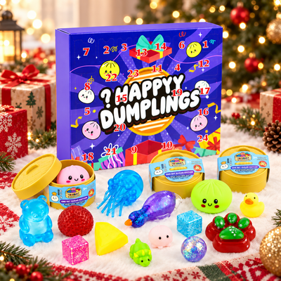Årets store Squishy-kalender 2026 🎄✨